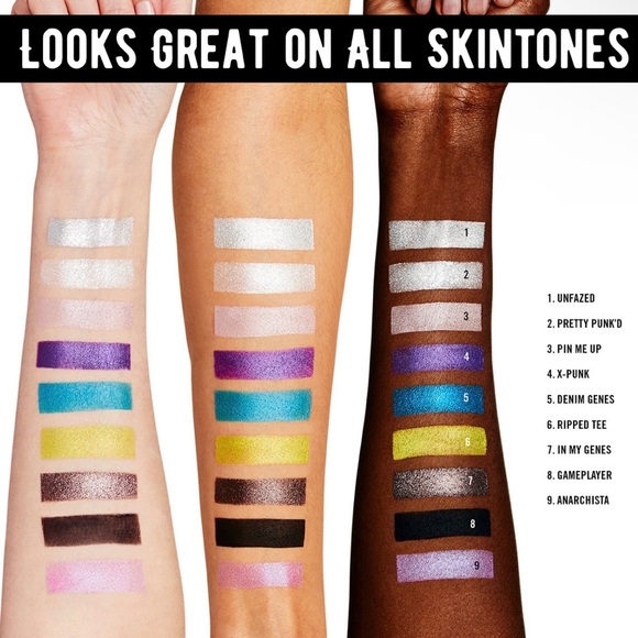 🆕 MAC Pretty Punk Eyeshadow & Highlighter Palette Limited Edition - Picture 8 of 16